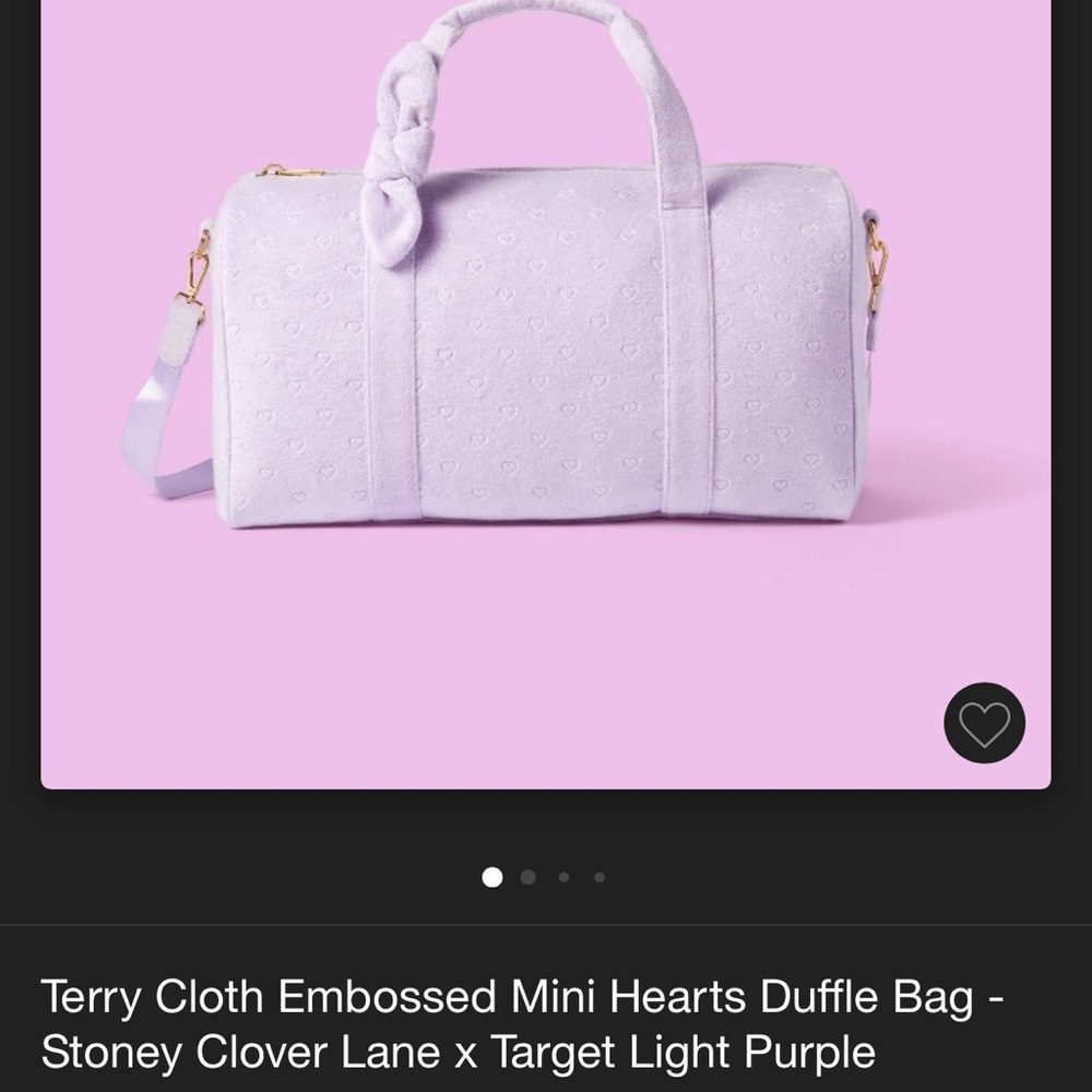 Stoney Clover Lane X Target Terry Cloth Duffel